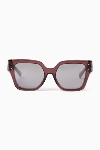Rectangle Sunglasses in Acetate
