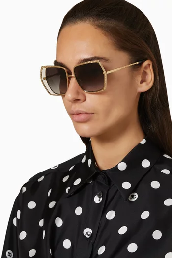 Butterfly Frame Sunglasses