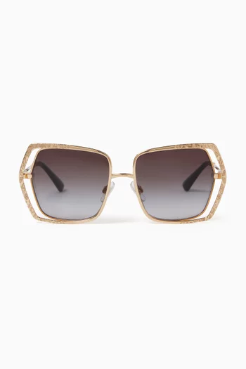 Butterfly Frame Sunglasses