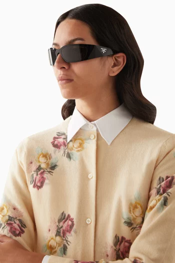 Butterfly Frame Sunglasses in Acetate