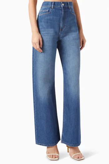 Type 02 Wide-leg Jeans in Recycled Denim