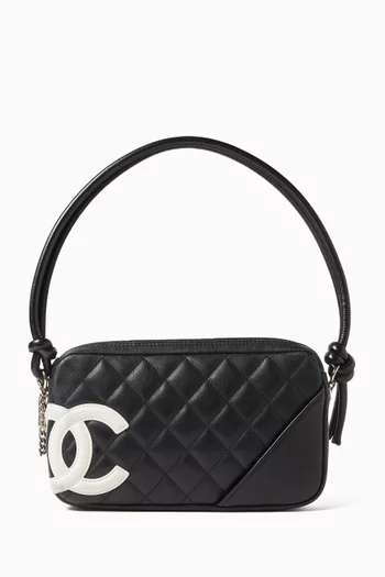 Rue Cambon Shoulder Bag in Quilted Lambskin Leather