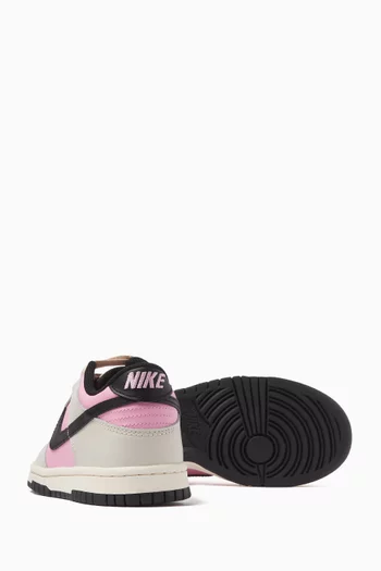 Dunk Low Sneakers in Leather