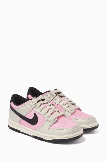Dunk Low Sneakers in Leather