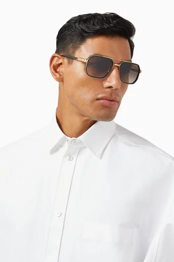 1069/S Sunglasses in Metal and Acetate