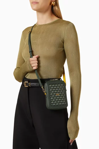 Phone Pouch in Scale Canvas