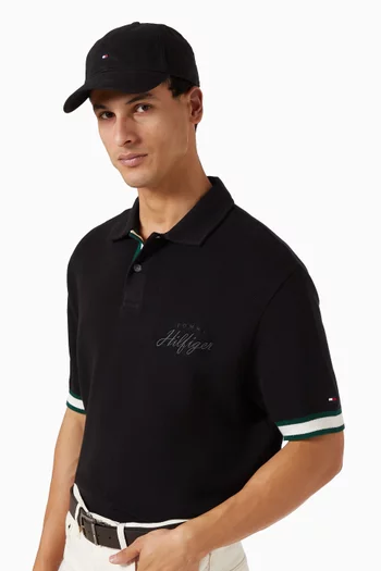 1985 Flag Baseball Cap in Cotton