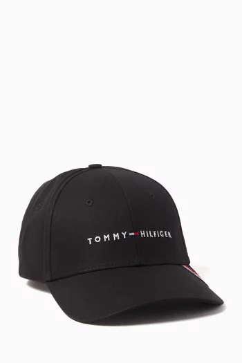 Tommy hilfiger logo cap sale