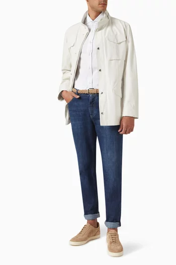 Button-up Shirt in Cotton