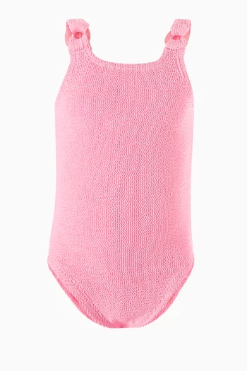 Domino One-piece Swimsuit in in The Original Crinkle™