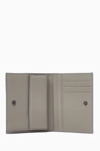 GA Logo Card Holder in Leather