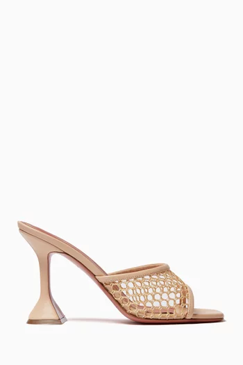 Lupita 95 Net Sandals in Leather