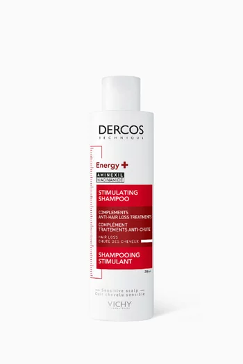 Dercos Energy + Stimulating and Anti Hair Loss Shampoo with Aminexil, 200ml