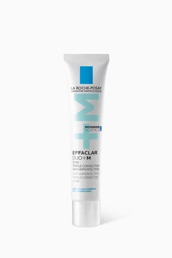 La Roche-Posay Effaclar Duo+M Anti-Blemish Corrective Gel Moisturiser for Oily, Blemish-Prone Skin, 40ml