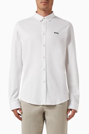 Boss casual shirts cheap