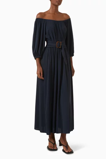 Gabriela Midi Dress in Jersey