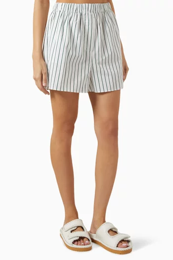 Striped Shorts in Cotton