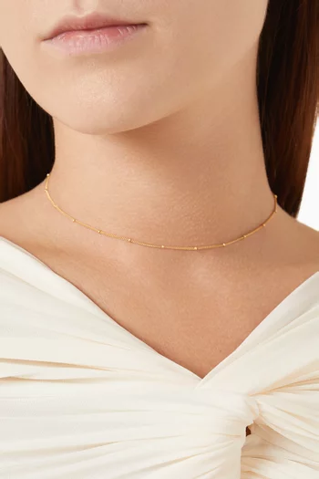 Bobble Chain in 18kt Gold Plated Vermeil
