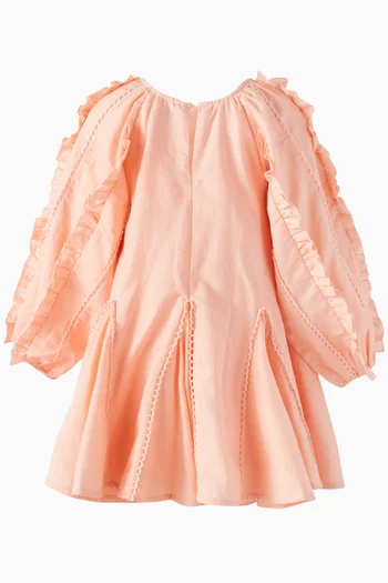 Day Dreamer Dress in Linen-blend