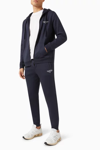 Valentino-print Sweatpants in Cotton-blend