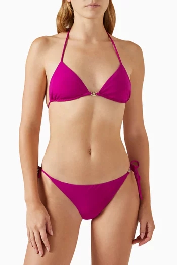 Triangle Bikini Set in Lycra