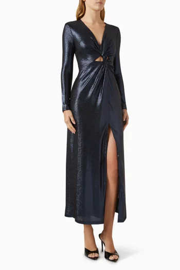 Jemima Long-sleeve Maxi Dress