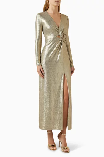 Jemima Long-sleeve Maxi Dress