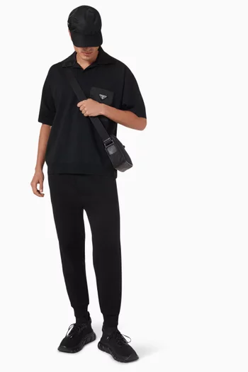 Short-sleeve Shirt in Superfine wool