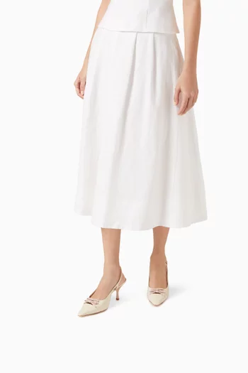 Noreen 75 Slingback Pumps in Patent-leather
