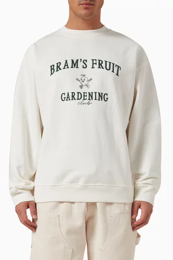 Gardening Club Sweatshirt in Cotton