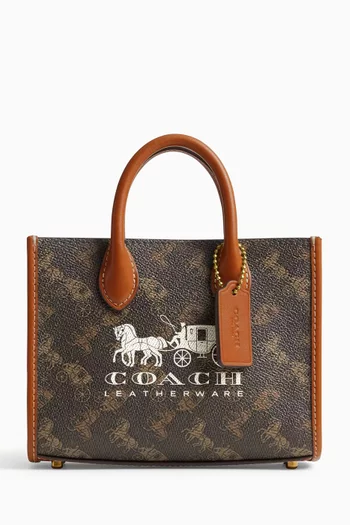 Coach dinosaur tote bag top