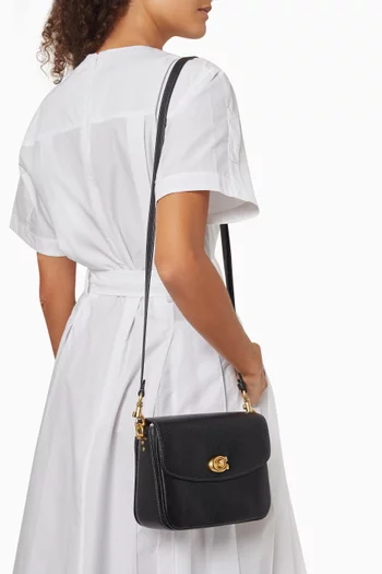 Cassie 19 Crossbody Bag in Pebble Leather