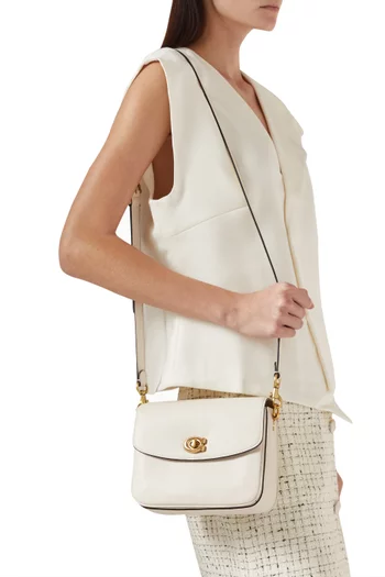 Cassie 19 Crossbody Bag in Pebble Leather