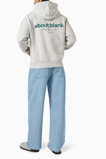 Box Logo Hoodie in Cotton