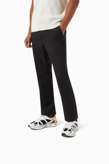 Valentino Garavani Vlogo Easyjog Sneakers in Leather & Fabric