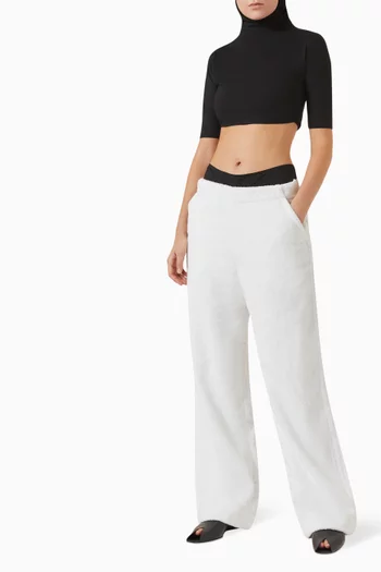Loose-fit Pants in Cotton-terry