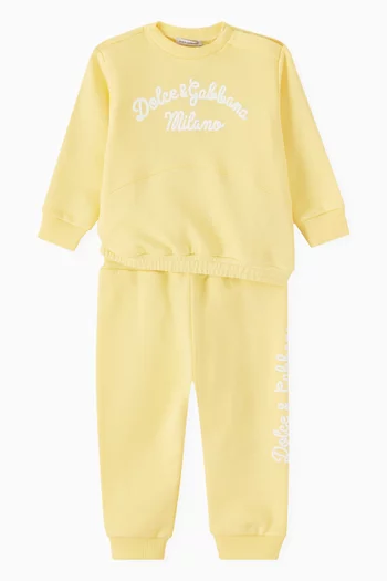 DG Logo-print Sweatshirt in Cotton-jersey