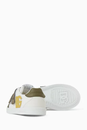 Logo Low-top Sneakers in Leather