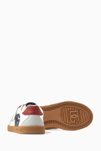 Logo Low-top Sneakers in Leather