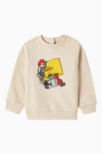 Boys fendi hoodie sales