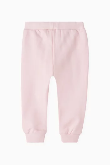 Embroidered Sweatpants in Cotton