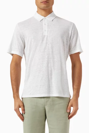 Polo Shirt in Linen