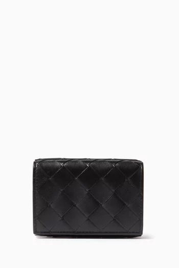 Buy Bottega Veneta Black Wallet in Intrecciato Leather For Women Online Ounass Bahrain