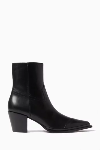 Cece 60 Ankle Boots in Leather