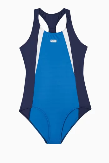 Colorblocked Demi Racerback Swimsuit