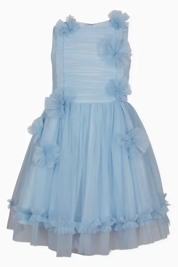 Sleeveless Meadow Dress in Tulle