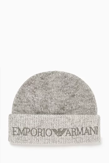 Buy Emporio Armani Beanies for Men Online in Bahrain Ounass