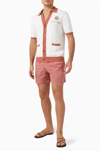 Clube de Praia Romero Cardigan in Cotton