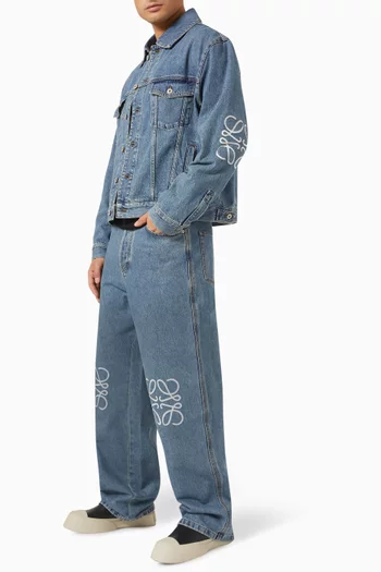Anagram Jacket in Denim