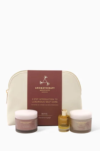 3 Step Introduction to Luxurious Self Care - Rose Gift Set
